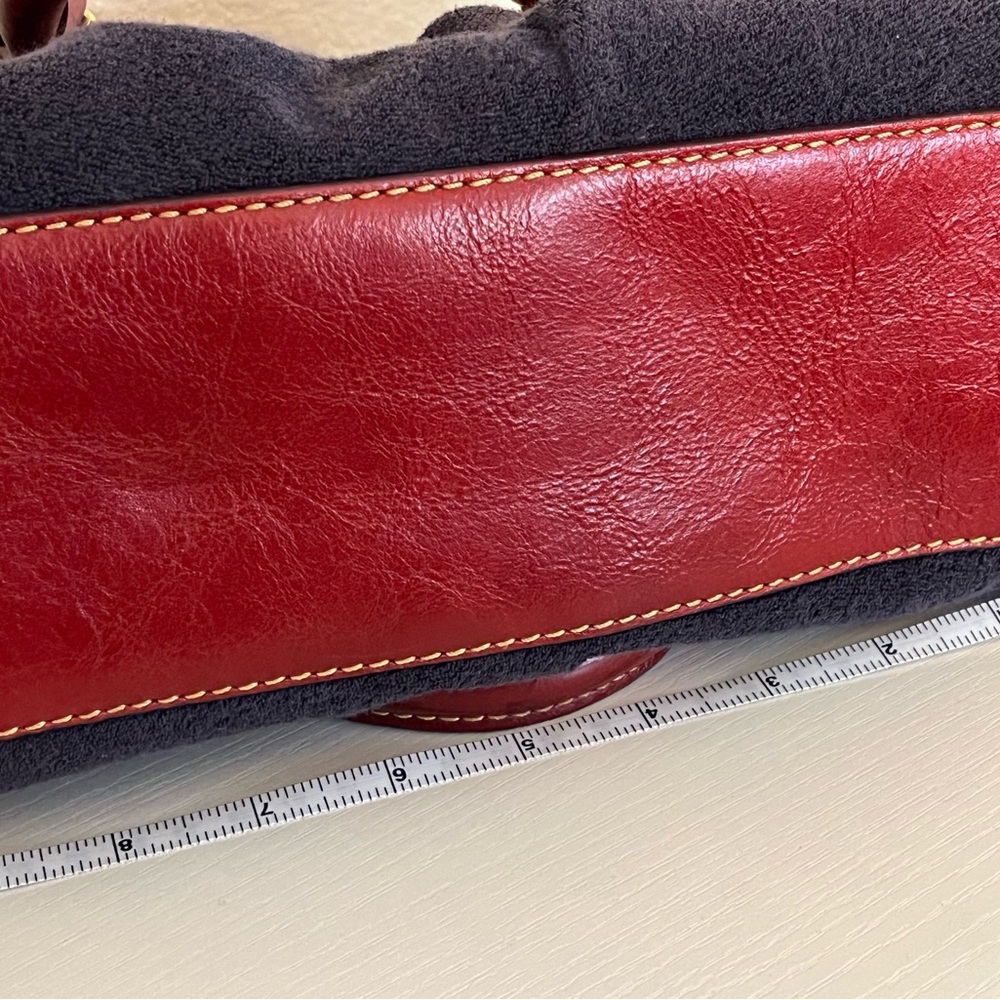 RARE Vintage Juicy Couture strawberry bowler bag navy and red - Picture 16 of 16